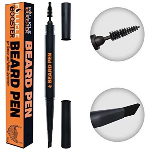 New FOLLICLE BOOSTER Beard Pen Filler in Light Brown - Picture 3 of 3